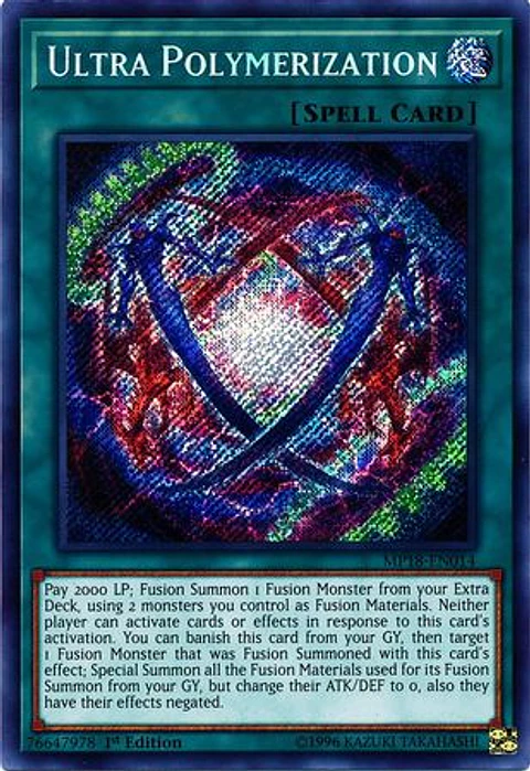 Ultra Polymerization - MP18-EN014 - Secret Rare