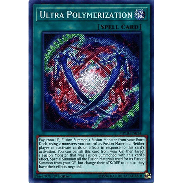 Ultra Polymerization - MP18-EN014 - Secret Rare