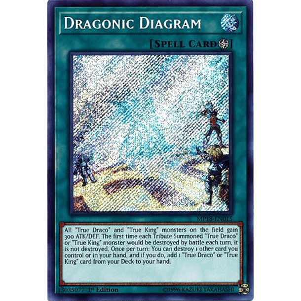 Dragonic Diagram - MP18-EN015 - Secret Rare