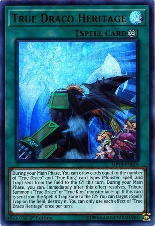 True Draco Heritage - MP18-EN016 - Ultra Rare 1