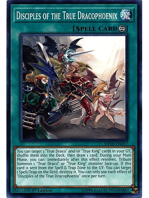 Disciples the True Dracophoenix - MP18-EN017 - Common 