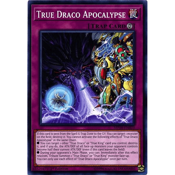 True Draco Apocalypse - MP18-EN023 - Common