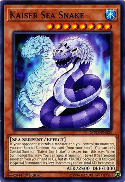 Kaiser Sea Snake - MP18-EN025 - Common