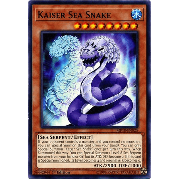 Kaiser Sea Snake - MP18-EN025 - Common