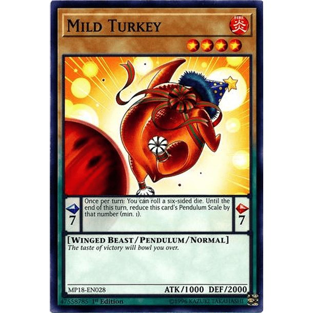 Mild Turkey - MP18-EN028 - Common