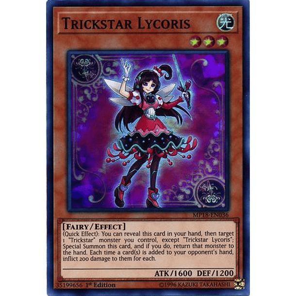 Trickstar Lycoris - MP18-EN036 - Super Rare