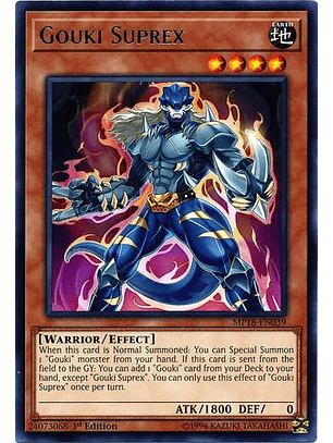 Gouki Suprex - MP18-EN039 - Rare 