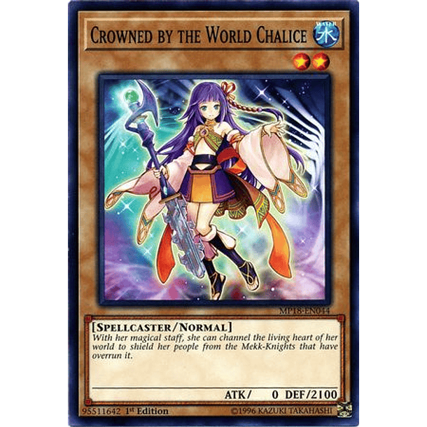 Crowned by the World Chalice - MP18-EN044 - Common