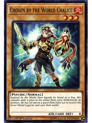 Chosen by the World Chalice - MP18-EN045 - Common