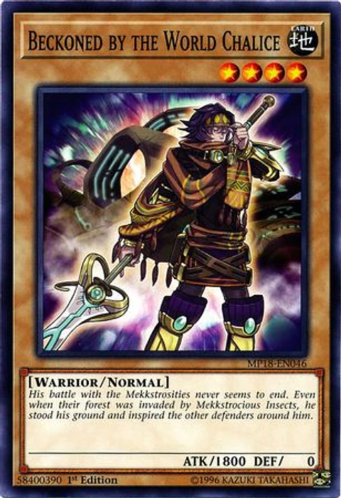 Beckoned by the World Chalice - MP18-EN046 - Common