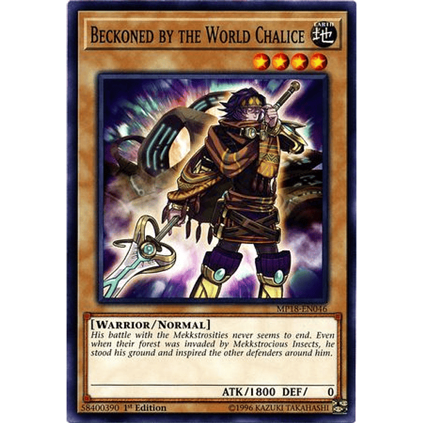 Beckoned by the World Chalice - MP18-EN046 - Common