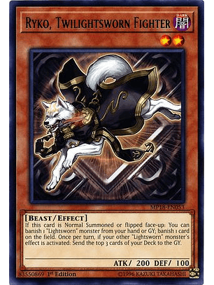 Ryko, Twilightsworn Fighter - MP18-EN053 - Rare 