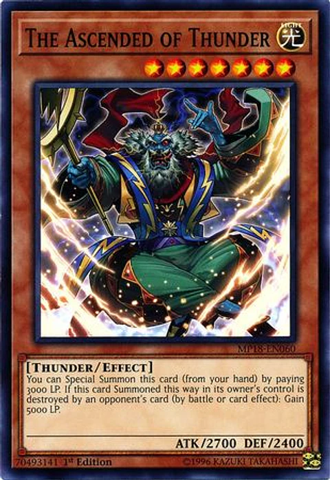 The Ascended of Thunder - MP18-EN060 - Common
