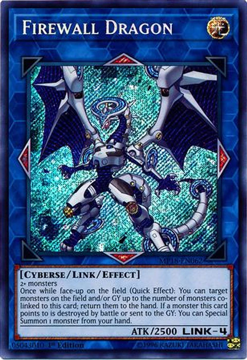 Firewall Dragon - MP18-EN062 - Secret Rare 