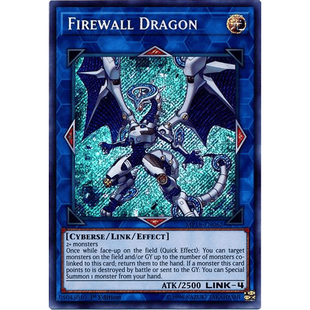 Firewall Dragon - MP18-EN062 - Secret Rare 