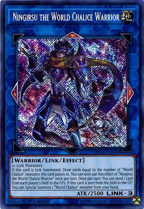 Ningirsu the World Chalice Warrior - MP18-EN068 - Secret Rare 