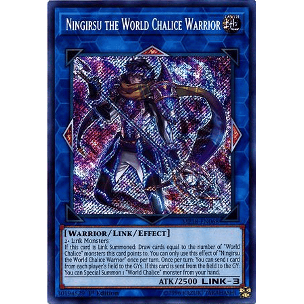 Ningirsu the World Chalice Warrior - MP18-EN068 - Secret Rare 