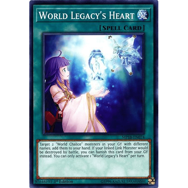World Legacy's Heart - MP18-EN074 - Common