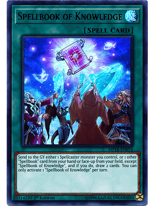 Spellbook of Knowledge - MP18-EN076 - Ultra Rare