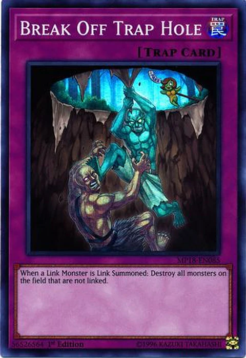 Break Off Trap Hole - MP18-EN085 - Super Rare 