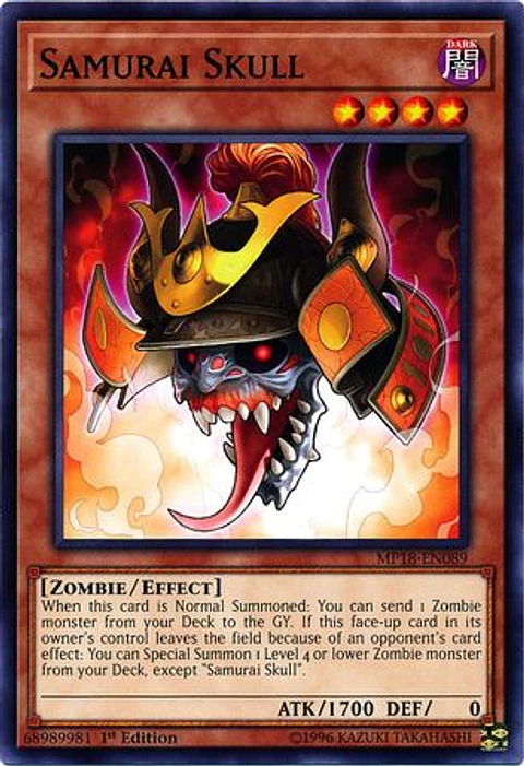 Samurai Skull - MP18-EN089 - Common