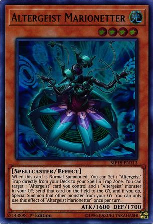 Altergeist Marionetter - MP18-EN113 - Ultra Rare 1