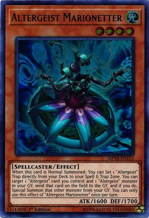Altergeist Marionetter - MP18-EN113 - Ultra Rare