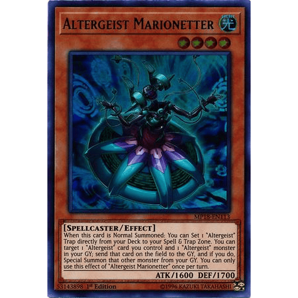 Altergeist Marionetter - MP18-EN113 - Ultra Rare