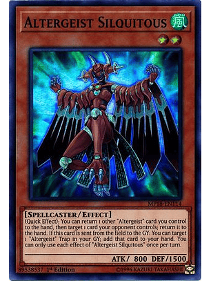 Altergeist Silquitous - MP18-EN114 - Super Rare