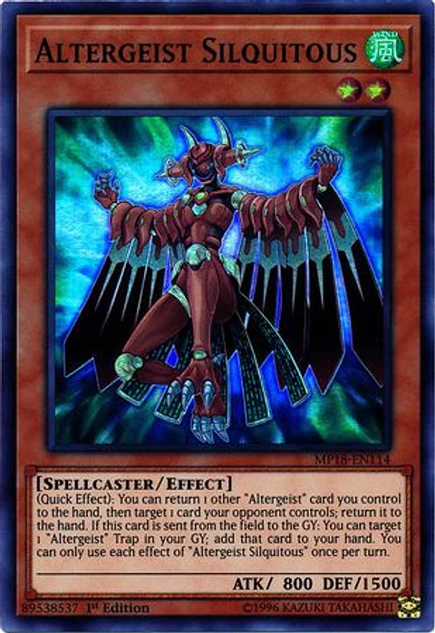 Altergeist Silquitous - MP18-EN114 - Super Rare