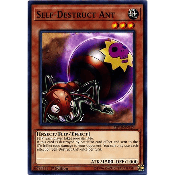 Self-Destruct Ant - MP18-EN124 - Common