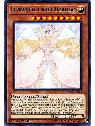 Elemental Grace Doriado - MP18-EN128 - Rare