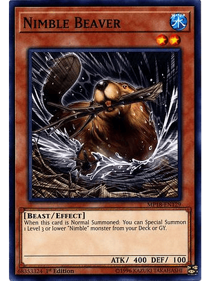 Nimble Beaver - MP18-EN129 - Common (jugada)