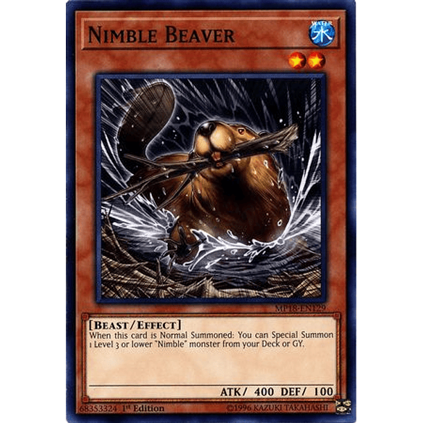 Nimble Beaver - MP18-EN129 - Common