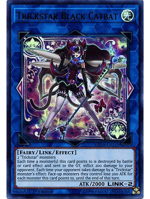 Trickstar Black Catbat - MP18-EN132 - Ultra Rare 