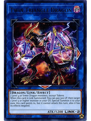 Twin Triangle Dragon - MP18-EN134 - Rare