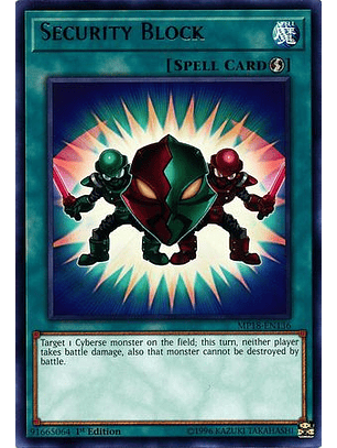 Security Block - MP18-EN136 - Rare