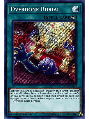 Overdone Burial - MP18-EN143 - Secret Rare