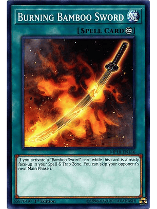 Burning Bamboo Sword - MP18-EN146 - Common