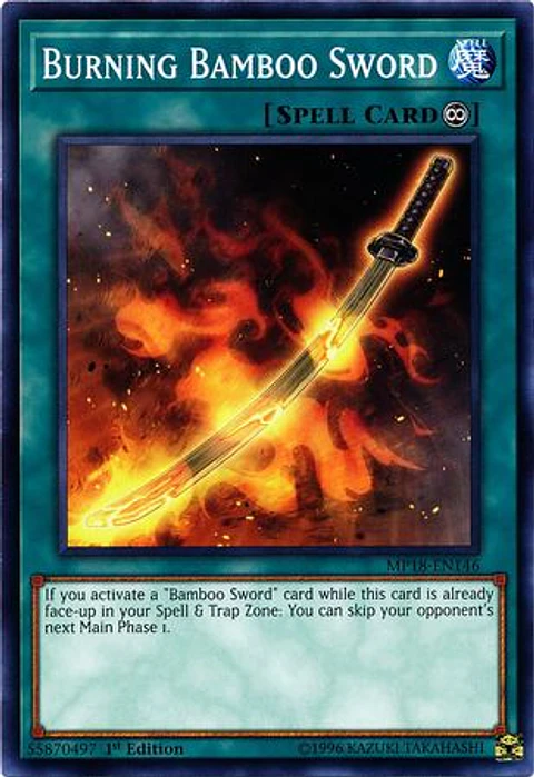 Burning Bamboo Sword - MP18-EN146 - Common
