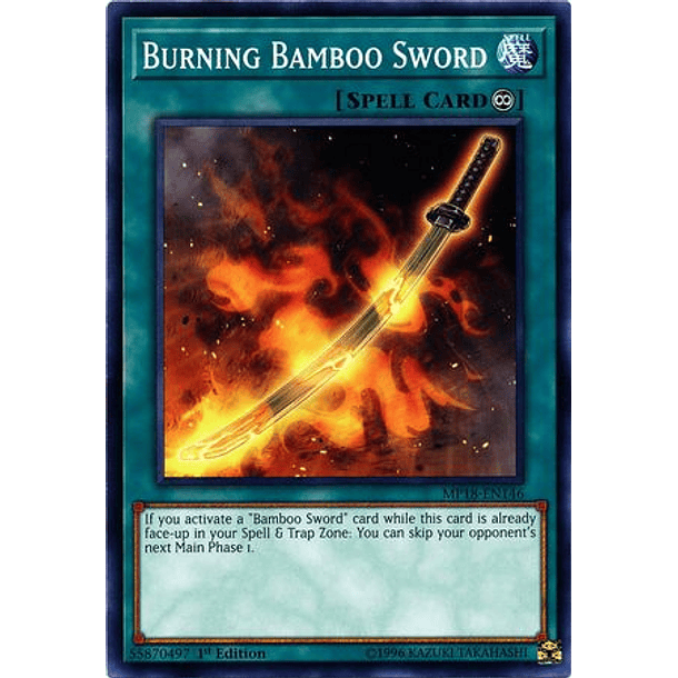 Burning Bamboo Sword - MP18-EN146 - Common