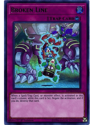 Broken Line - MP18-EN156 - Ultra Rare