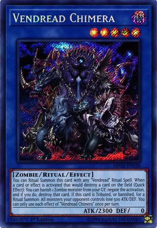 Vendread Chimera - MP18-EN158 - Secret Rare 1