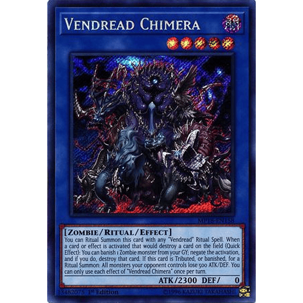Vendread Chimera - MP18-EN158 - Secret Rare
