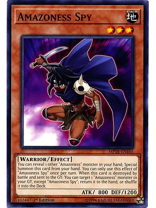 Amazoness Spy - MP18-EN165 - Common 