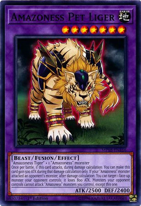 Amazoness Pet Liger - MP18-EN166 - Common