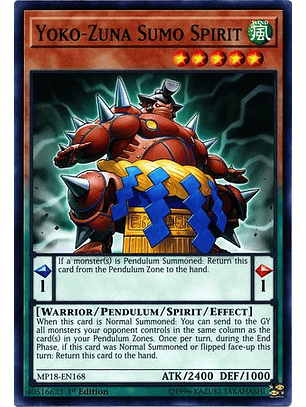 Yoko-Zuna Sumo Spirit - MP18-EN168 - Common