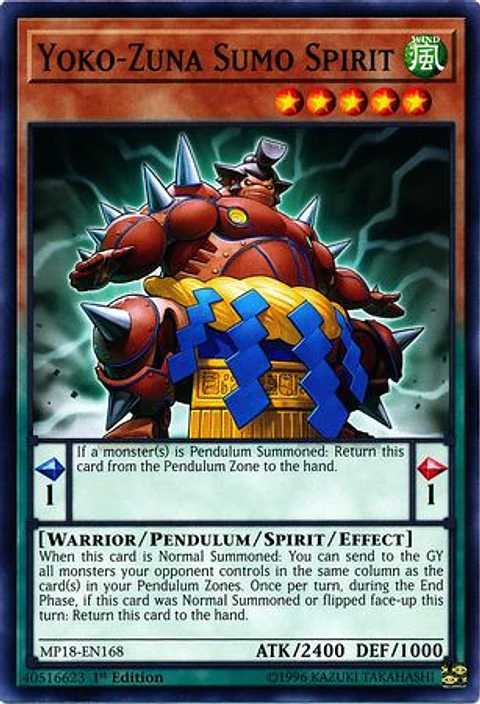 Yoko-Zuna Sumo Spirit - MP18-EN168 - Common