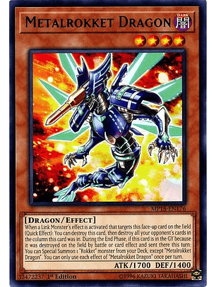 Metalrokket Dragon - MP18-EN176 - Rare
