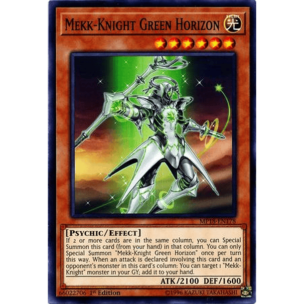 Mekk-Knight Green Horizon - MP18-EN178 - Common